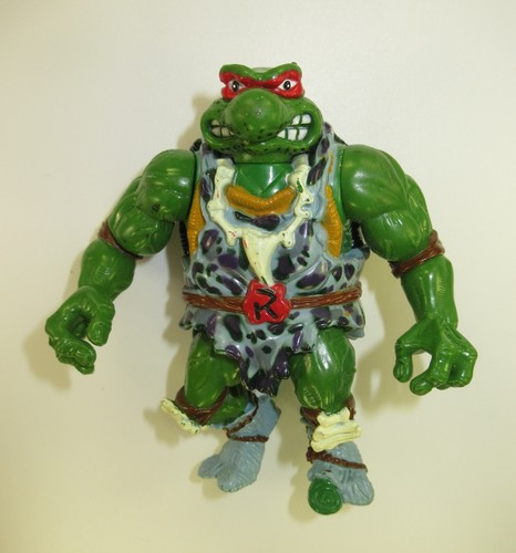 Cave Turtle Raph 1993 TMNT Action Figure Playmates Teenage Mutant Ninja Turtles - Picture 5 of 13