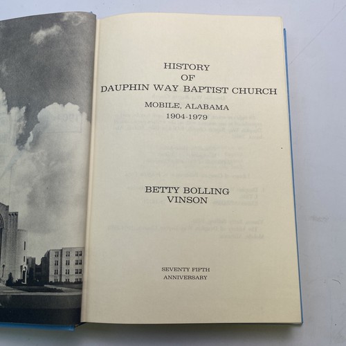 History of Dauphin Way Baptist Church - Mobile, Alabama - Betty Billing Vinson - 第 3/8 張圖片