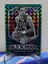 2019-20 Panini MOSAIC Basketball DENNIS JOHNSON #6 OLD SCHOOL GREEN PRIZM