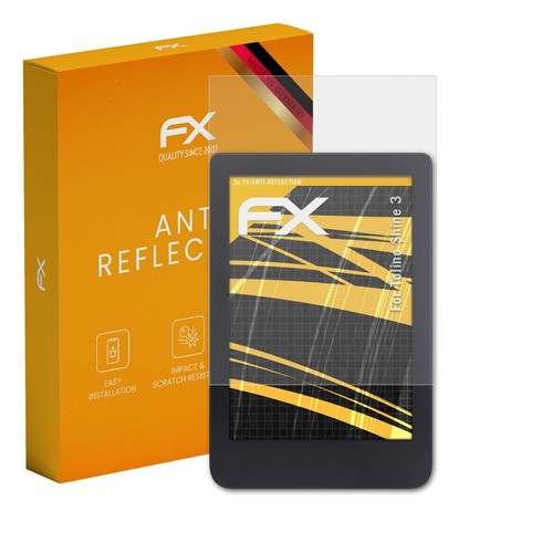 atFoliX 2x Screen Protection Film for Tolino Shine 3 matt&shockproof - 第 1/8 張圖片