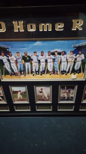 1988 Ron Lewis Autographed 500 Home Run Club Lithograph - Picture 2 of 7