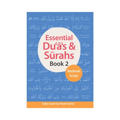 Safar Essential Duas and Surahs: Book 2   Madinah Script (Paperback)
