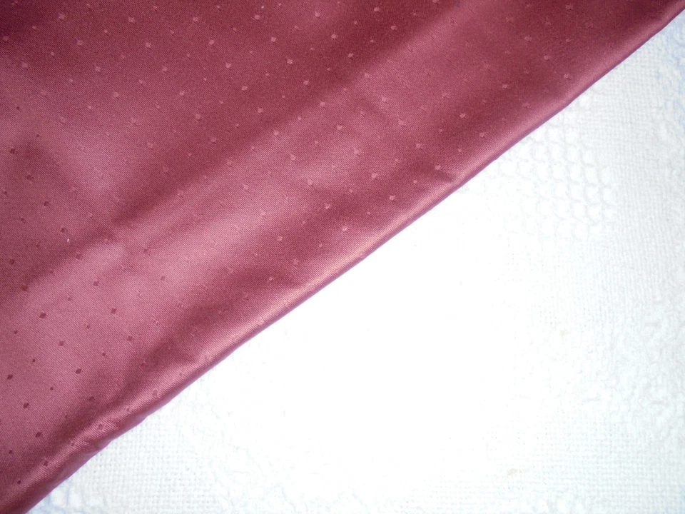 3 YDS 54" wide PLUM COLOR SPHERES-DOTS COTTON FABRIC by R. ALLEN~PILLOWS~VALANCE - Image 4 of 4