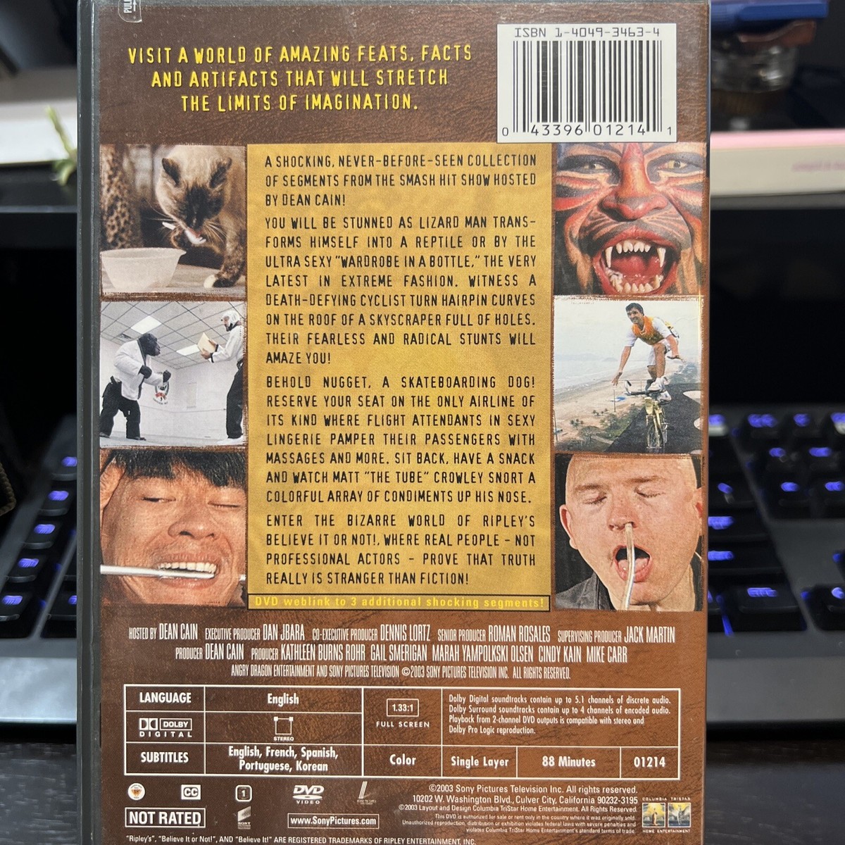 (未使用･未開封品)Ripleys Believe It Or Not [DVD] The Best of Ripleys Believe It Or Not (DVD, 2003