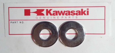 #ad #ad NOS KAWASAKI G3SS G3TR KH100 FORK TOP WASHERS QTY2 44043 017 NEW OEM $5.75