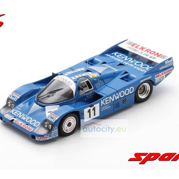 Spark Models PORSCHE 956 N11 6TH 24H LE MANS 1984 - A. JONES - V. SCHUPPAN S9858