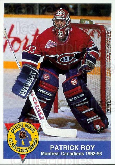 1993-94 High Liner Greatest Goalies #1 Patrick Roy