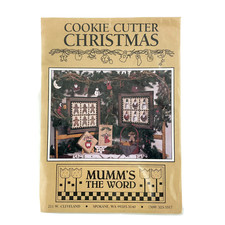 Mumm's The Word Sewing Patterns Cookie Cutter Christmas Wall Hangings Gift Tags