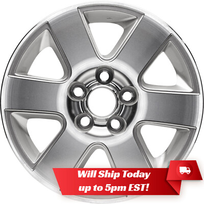 New 16'' Machined and Silver Alloy Wheel Rim for 2004-2010 Toyota Sienna 69444