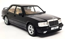 MCG 1/18 Mercedes Benz W124 Tuning Black Metallic Diecast Model Car