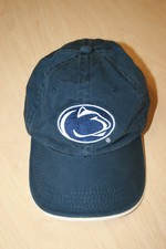 Penn State Hat Nittany Lions PSU Navy Baseball Cap Faded Worn Adjustable