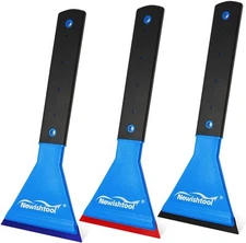 Long Handle Grip Rubber Squeegee Window Tint Tools for Auto Windshield Cleaning