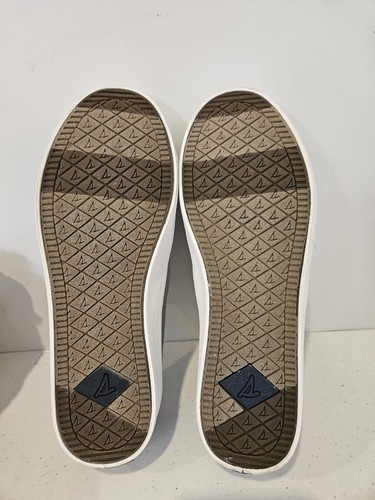 NIB New SPERRY Top-Sider Crest Vibe Canvas Sneaker Grey STS99042 Women's 6.5W - Picture 7 of 11