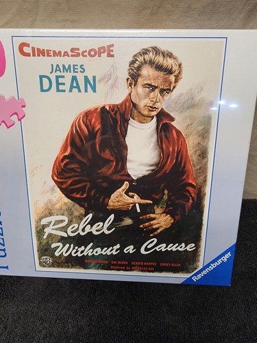 RAVENBURGER JAMES DEAN REBEL WITHOUT A CAUSE 1000 PCS PUZZLE NEW FACTORY SEALED - Picture 4 of 6