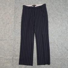 Vintage Ralph Lauren Pants Womens 6 Wool Pinstripe Old Money Preppy Dress Office