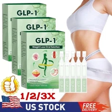 1-3Box GLP-1 Weight loss oral solution ,Natural Metabolism Support Detox Aid NEW