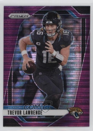 2024 Panini Prizm Purple Pulsar Prizm Trevor Lawrence #129