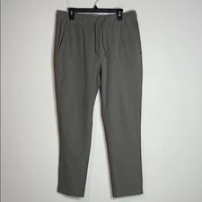 Vuori Men’s Meta Elastic Waist Pants in Cocoa Size Large