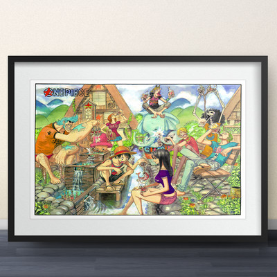 【希少】ONE PIECE VISUAL ADVENTURE107 美品 One Piece - 566 - 11x17