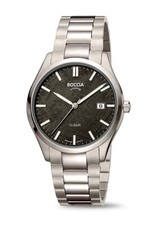 Boccia Titanium 3672-02 Reloj Hombre Titanio con Cristal de Zafiro Ultra Resistente a los Arañazos Negro...
