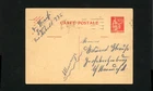 FRANCE 1935 PARIS Postcard Stationery