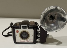 Vintage Kodak Brownie Holiday Flash Camera Great Condition Untested