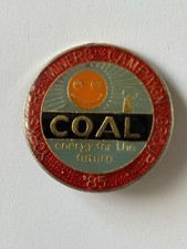 1985 Yorkshire Miners Campaign Group , Miners Strike Badge.
