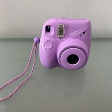 Fujifilm Instax Mini 7 Plus Instant Camera Purple Lavender Works, No Film