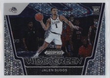 2021-22 Panini Prizm Draft Picks Widescreen Circles Prizm Jalen Suggs #3 0c2