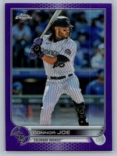 Connor Joe 2022 Topps Chrome Update Purple Refractor #USC33