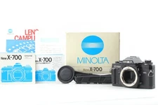 [MINT in Box]  Minolta New X-700 MPS 35mm Film Camera Black Body From  JAPAN