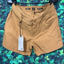 Size 6- Prana Women  s Halle Short II Earth Brown