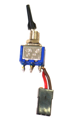 R U On-Off-On 6 pin Miniature Power Switch Kit 6A 125VAC 3A 250VAC w Quick Conec