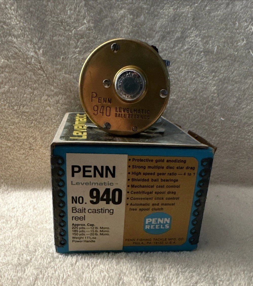 Penn 4.0: 1 Gear Ratio Fishing Reels for sale | eBay