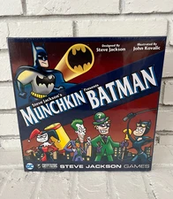 Munchkin Batman Brand New Sealed 1st Edition Steve Jackson DC Comics Board Game