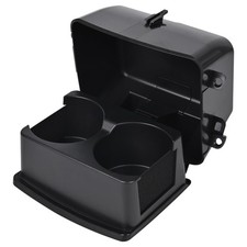 Cup Holder Insert Rear Seat Console Box Assembly Fits For 2011-2019 Ford Expl...