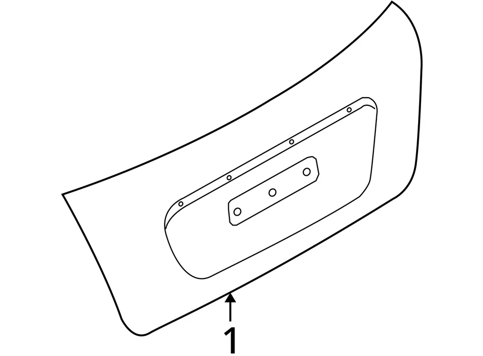 Trunk/Hatch/Tailgate Convertible 4 Passenger Fits 09-15 MINI COOPER 27707939 Foto 4 de 4