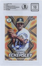 Top 10 Dennis Eckersley Baseball Cards 14