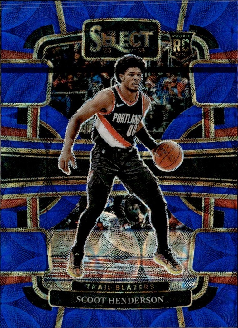 2023-24 Select Scoot Henderson #77 Blue Scope /249 (RC) Rookie BUY 3 GET 1 FREE