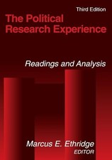 The Political Research Experience by Ethridge, Marcus E.
