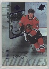 2022-23 SPx Rookies Colored Holofoil 36/149 Lukas Reichel #111 1s78