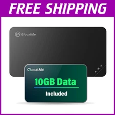 10GB Portable WiFi Hotspot - Global 4G Connectivity for 10 Devices, Travel Ready
