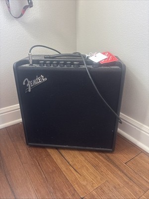 Fender Mustang LT50 Guitar Combo Amplifier, 50W 1x12, Black