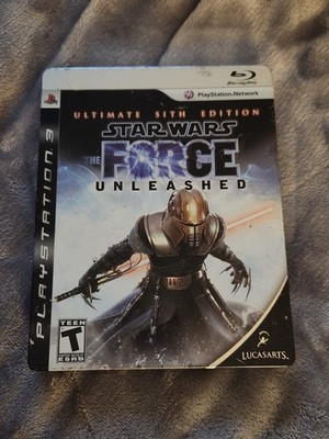 Star Wars The Force Unleashed Ultimate Sith Edition Steelbook PS3 CIB COMPLETE