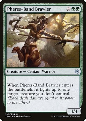 MTG Magic THB Theros Beyond Death - 1x EN NM 193 U Pheres-Band Brawler