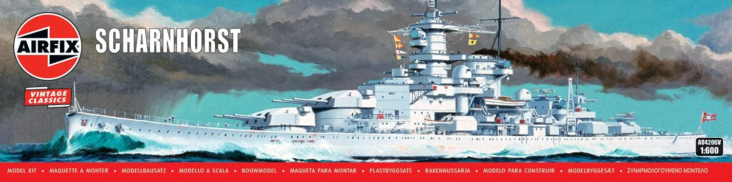 Airfix A04206V Scharnhorst Model Kit