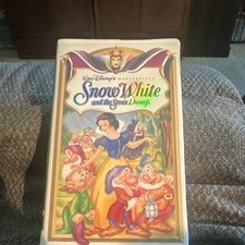 Walt Disney's Masterpiece Snow White and the Seven Dwarfs VHS NTSC G 1937