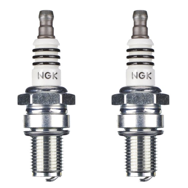 NGK ZüNdkerze BR9ECMIX Iridium 2707 2Er Set (FüR: KTM XC-W 125 2T 17-19 )-image