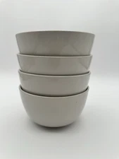 PROJECT 62 Stoneware  White  6" Cereal Bowls Set of 4