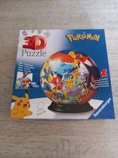 Pokemon 3D Puzzle Ball, Ravensburger Top Zustand Originalverpackt 